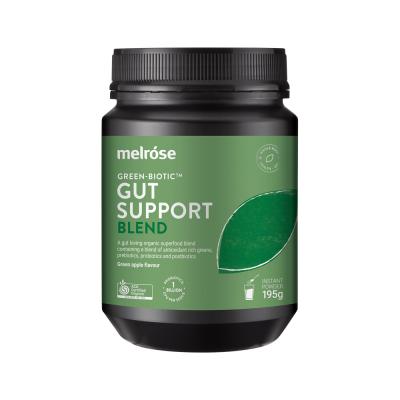 Melrose Organic Green-Biotic Gut Support Blend Green Apple 195g